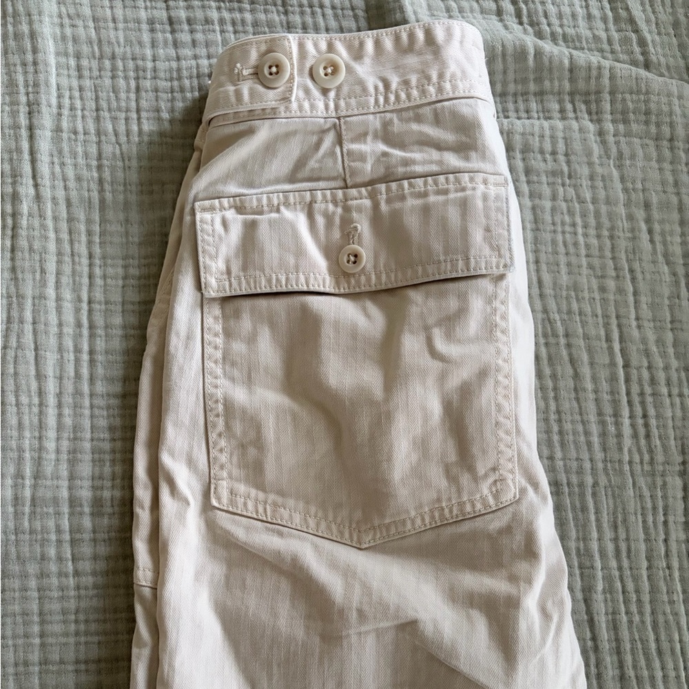 Madewell Light Cream Trousers